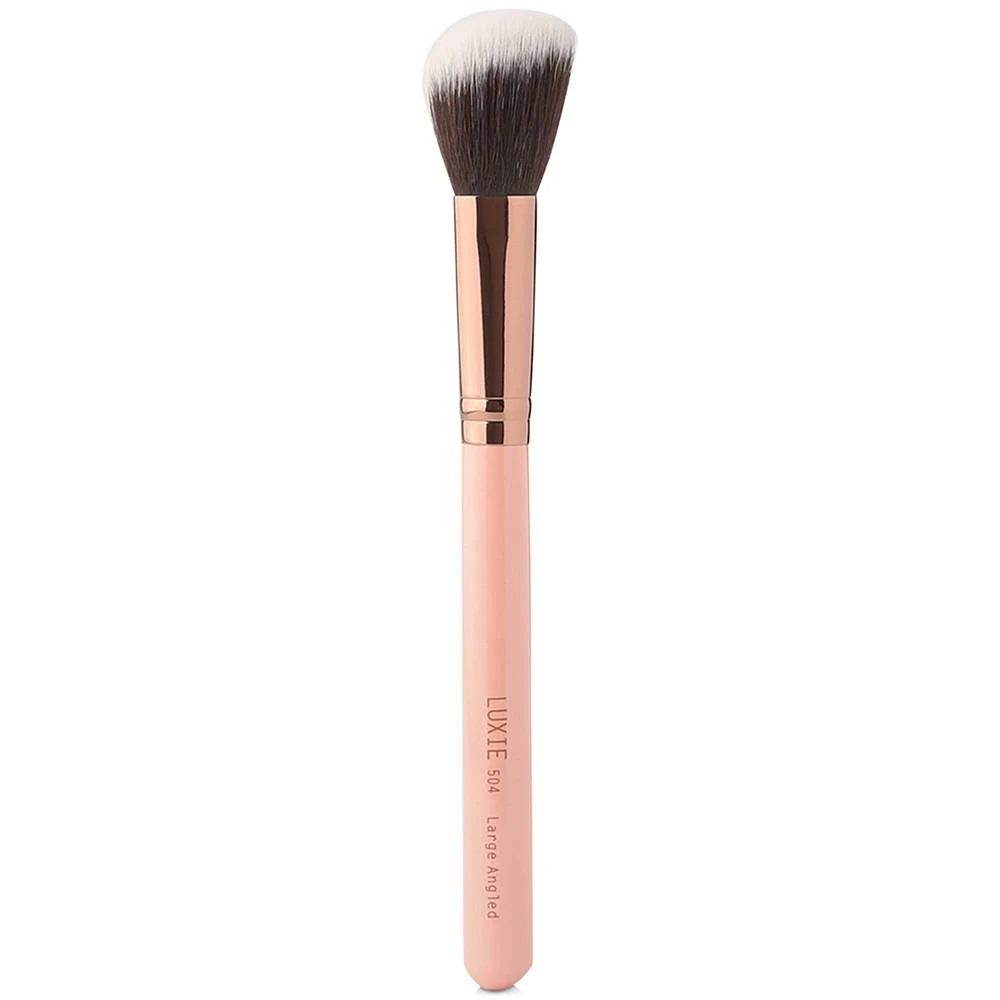 商品Luxie|504 Rose Gold Large Angled Brush,价格¥124,第1张图片