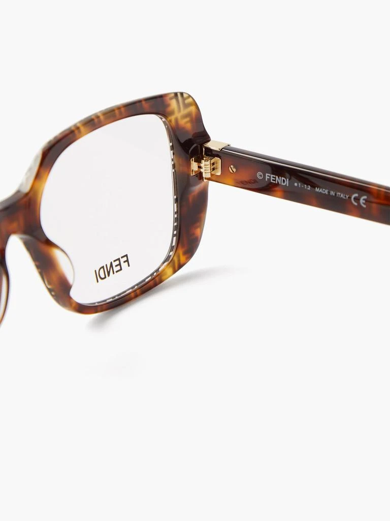 商品Fendi|Fendi First square tortoiseshell-acetate glasses,价格¥3313,第4张图片详细描述