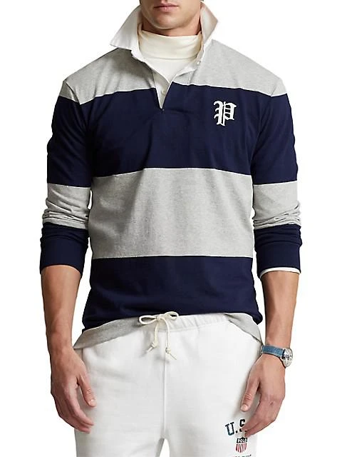 商品Ralph Lauren|Rugby Jersey Long-Sleeve Shirt,价格¥388,第3张图片详细描述