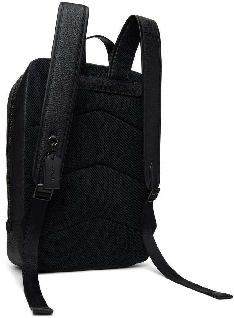 商品Coach|Black Gotham Backpack,价格¥3599,第3张图片详细�描述