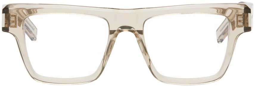 商品Yves Saint Laurent|黄色 SL 469 眼镜,价格¥3289,第1张图片