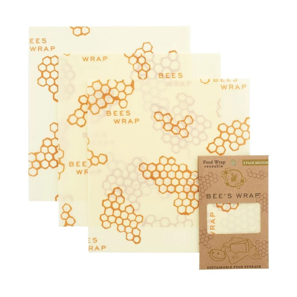 商品Bees Wrap|Bees Wrap - Medium Set of 3 Wraps,价格¥136,第2张图片详细描述