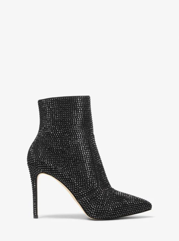 商品Michael Kors|Rue Crystal Embellished Faux Suede Boot,价格¥564,第2张图片详细描述