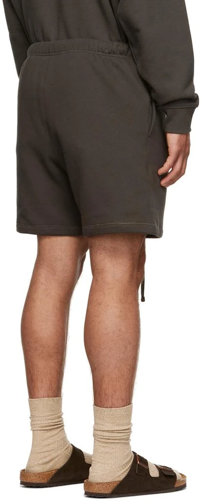 商品Essentials|Gray Flocked Shorts,价格¥573,第3张图片详细描述