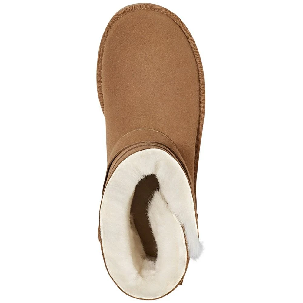 商品UGG|Women's Bailey Graphic Logo Strapped Warm-Lined Boots,价格¥668,第4张图片详细描述