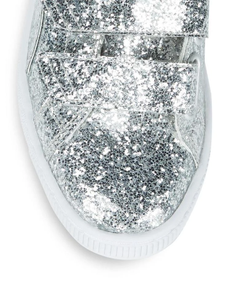 商品Puma|Basket Strap Glitter Sneakers,价格¥241,第4张图片详细描述