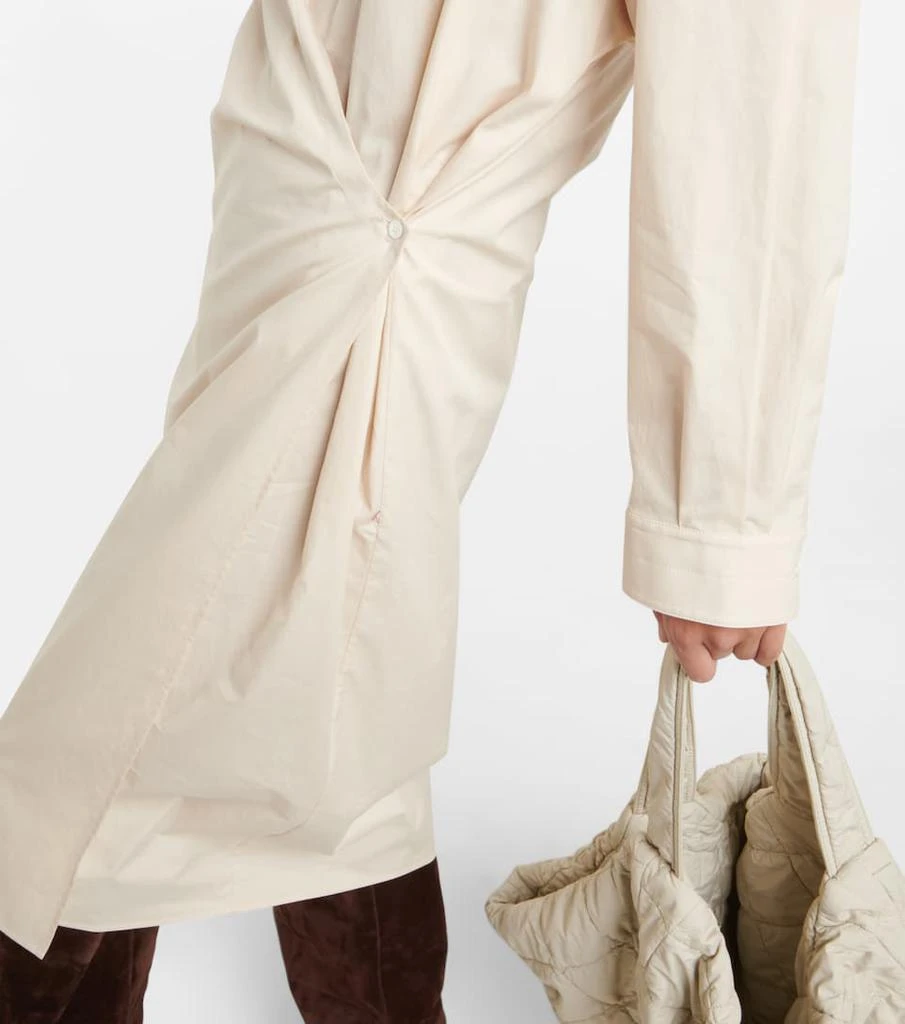 商品Lemaire|Asymmetric poplin shirt dress,价格¥2179,第5张图片详细描述
