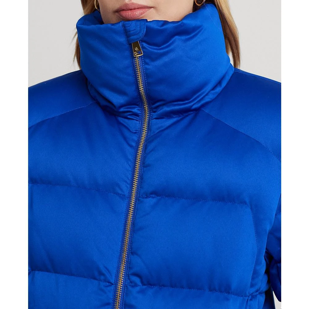 商品Ralph Lauren|Women's Water-Repellent Satin Down Coat,价格¥2890,第4张图片详细描述