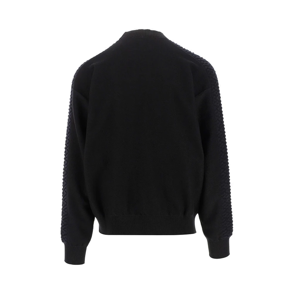 VERSACE 男士黑色棉质套头衫 1003120-1A02223-1B000 商品