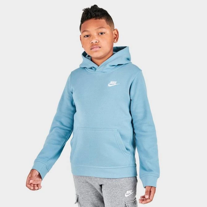 商品NIKE|Boys' Nike Sportswear Club Fleece Pullover Hoodie,价格¥297,第3张图片详细描述