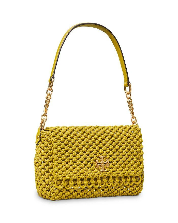 商品Tory Burch|Kira Small Woven Leather Shoulder Bag,价格¥5227,第3张图片详细描述