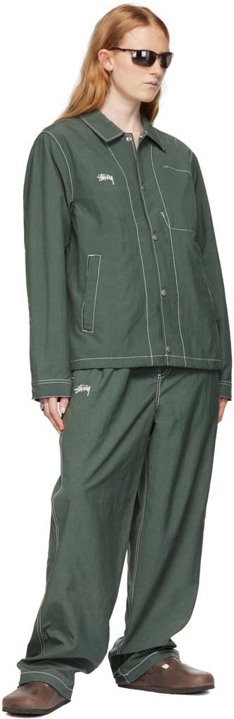 Khaki Nylon Jacket商品第4张图片规格展示
