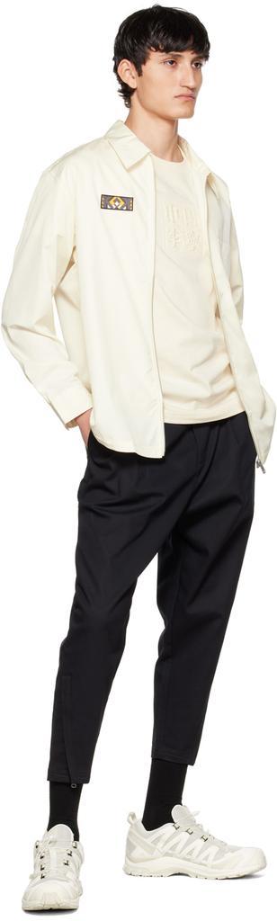 商品Li-Ning|Black Tapered Trousers,价格¥560,第6张图片详细描述