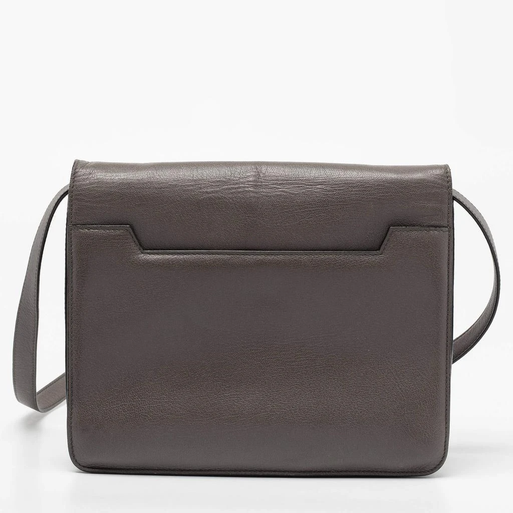 商品[二手商品] Tom Ford|Tom Ford Grey Leather Large Natalia Shoulder Bag,价格¥3530,第4张图片详细描述