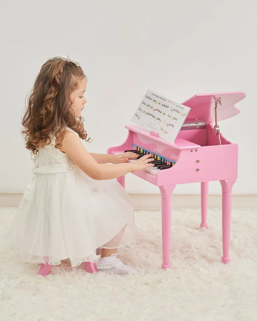 商品Neiman Marcus|Kid's Pink Baby Grand Piano,价格¥1397,第1张图片
