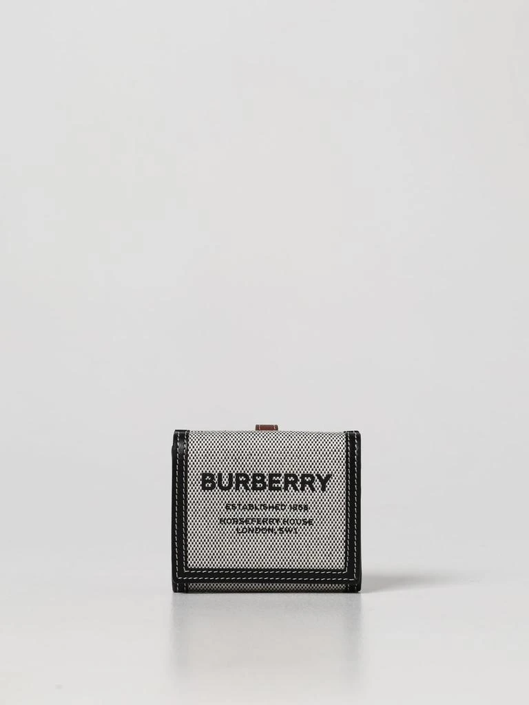 商品Burberry|Burberry Luna canvas and leather wallet,价格¥2161,第1张图片