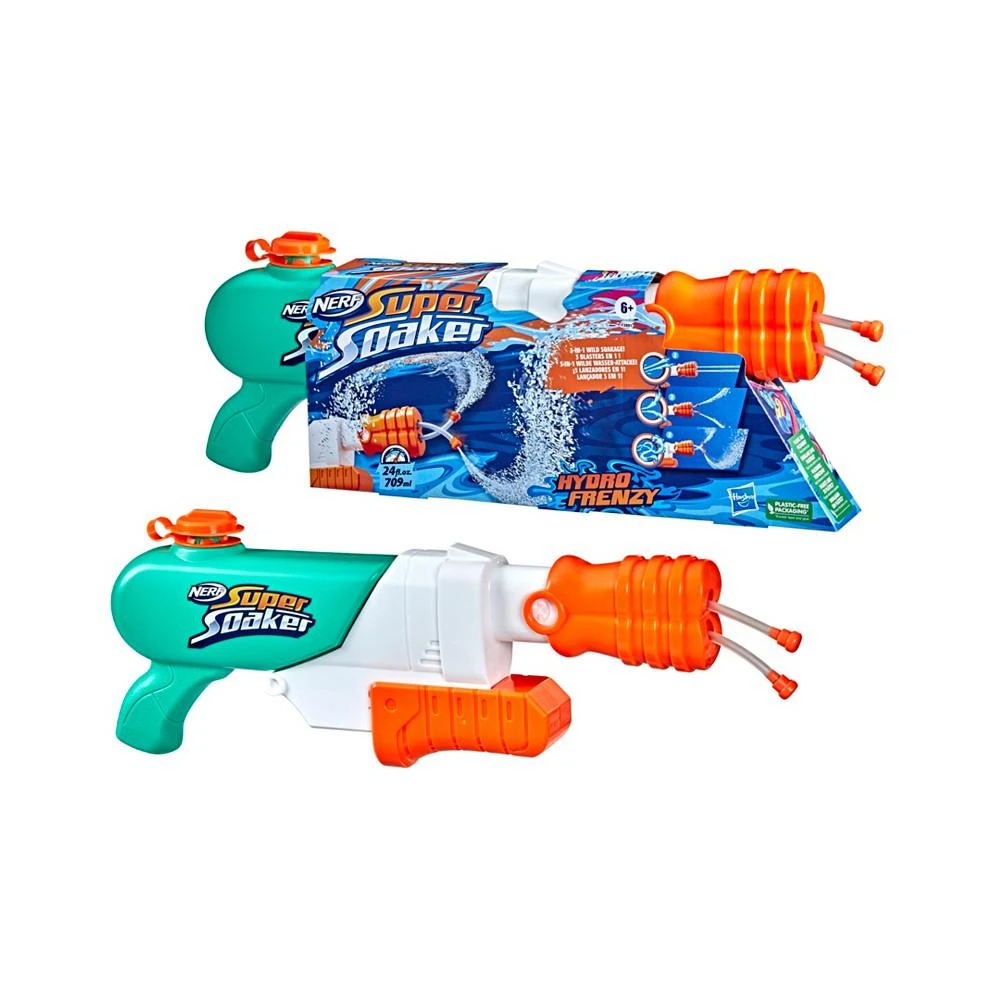 商品Nerf|CLOSEOUT! Super Soaker Hydro Frenzy Water Blaster,价格¥26,第3张图片详细描述