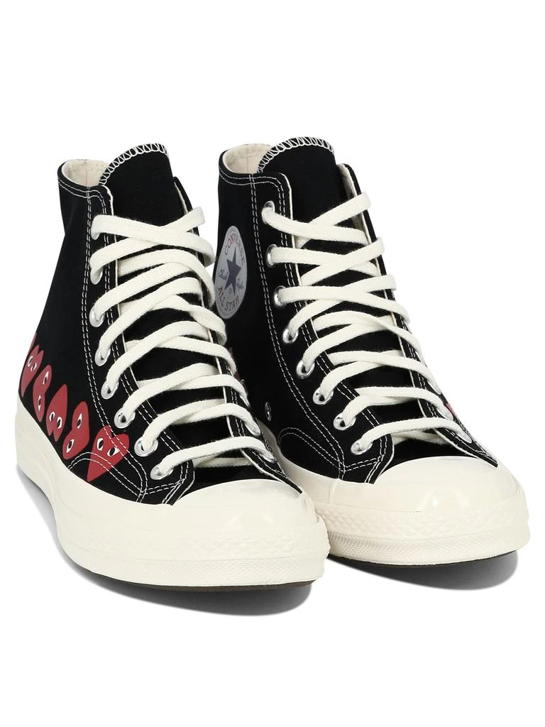 商品Comme des Garcons|Converse X Comme Des GarçOns Play Sneakers & Slip-On Black,价格¥652,第2张图片详细描述