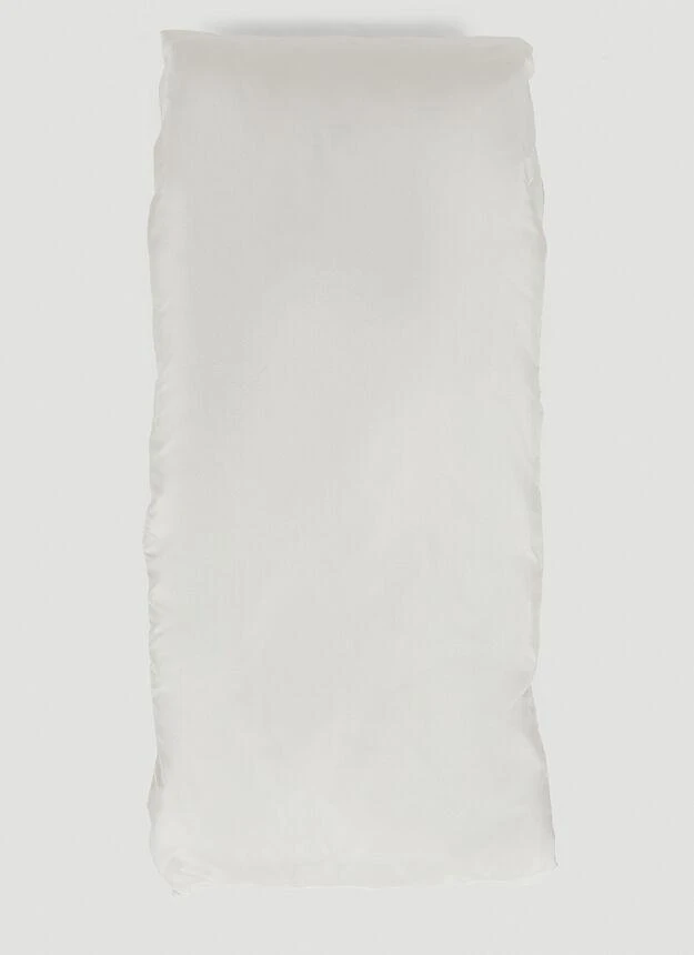 商品Max Mara|Seipet Padded Scarf With Case in White,价格¥980,第2张图片详细描述