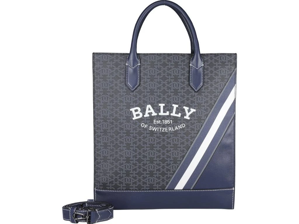 商品Bally|Bally Logo Printed Top Handle Bag,价格¥4153,第1张图片