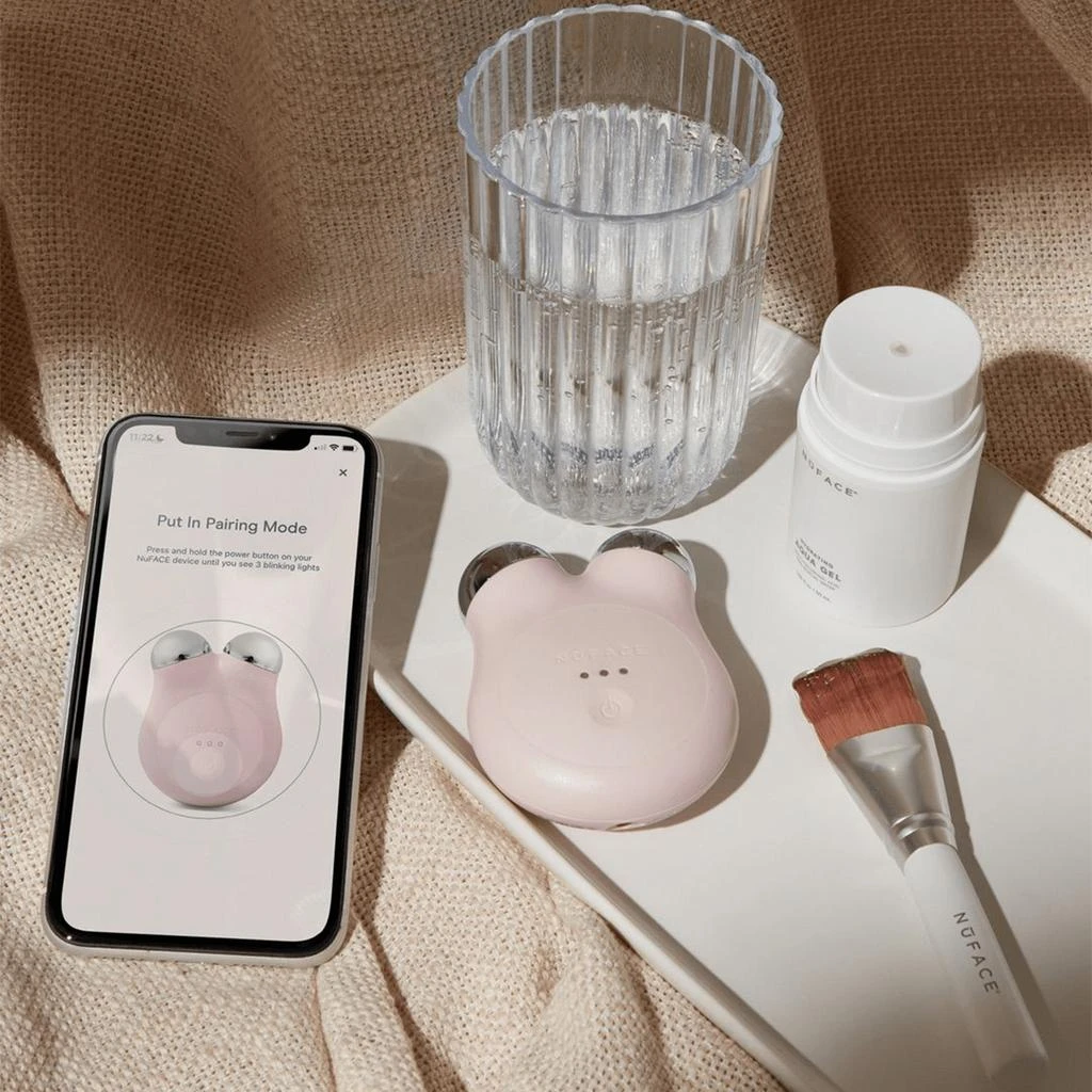 商品Hongmall|HONGMALL NuFACE Mini+ Facial Toning Starter Kit - Sandy Rose,价格¥1851,第4张图片详细描述