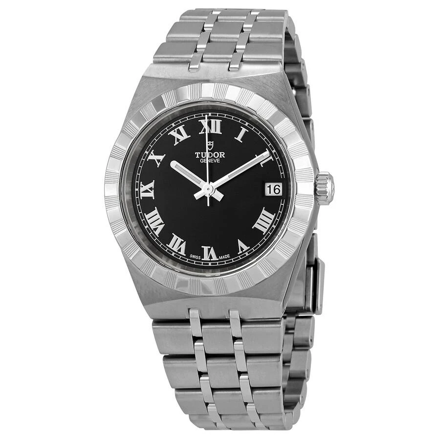 商品Tudor|Royal Automatic Black Dial Ladies Watch M28400-0003,价格¥15860,第1张图片