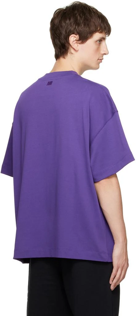商品AMI|Purple Ami de Cœur T-Shirt,价格¥437,第3张图片详细描述