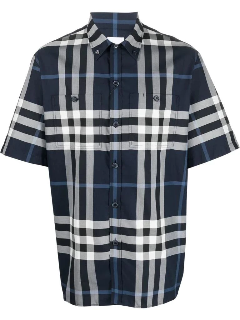 商品Burberry|Check shirt,价格¥1896,第1张图片