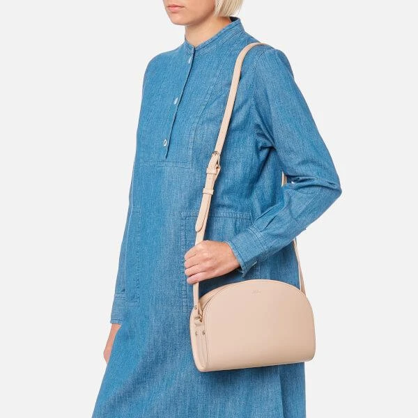 商品A.P.C.|A.P.C. Women's Demi Lune Bag - Beige Natural,价格¥2184,第3张图片详细描述
