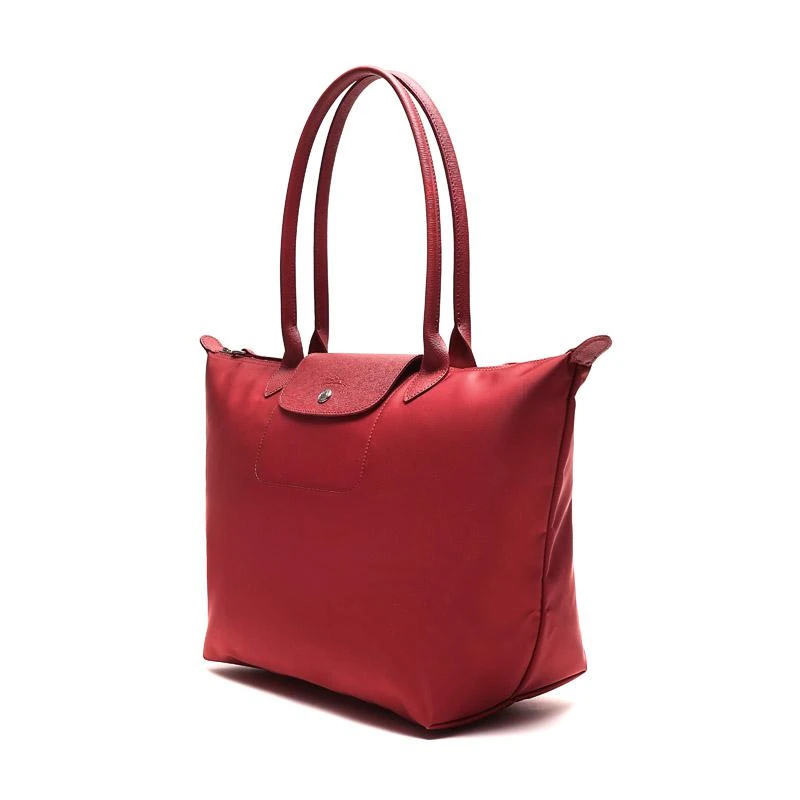 商品[国内直发] Longchamp|珑骧 LONGCHAMP 奢侈品 女士LE PLIAGE NEO系列大号红色织物长柄手提单肩包饺子包 1899 598 545,价格¥766,第4张图片详细描述