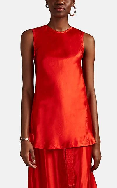 商品Sies Marjan|Sia Washed Satin Sleeveless Top,价格¥1806,第4张图片详细描述