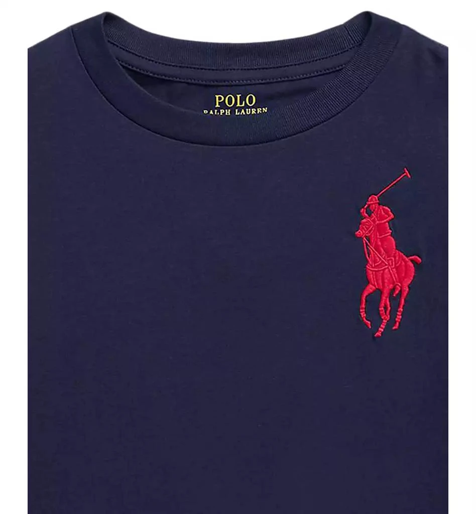 商品Ralph Lauren|Big Boys Big Pony Cotton Jersey T-shirt,价格¥205,第4张图片详细描述