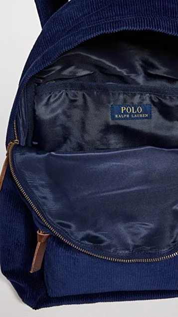 商品Ralph Lauren|灯芯绒双肩包,价格¥446,第5张图片详细描述