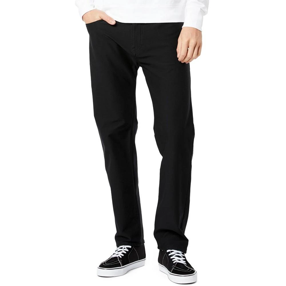 商品Dockers|Men's Straight-Fit Comfort Knit Jean-Cut Pants,价格¥176,第1张图片