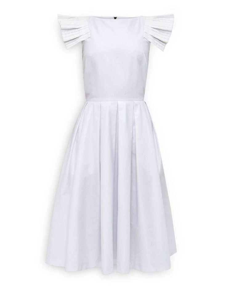 商品Ted Baker London|Ted Baker Cottoned On Arnao Gingham Trim Dress,价格¥1383,第5张图片详细描述