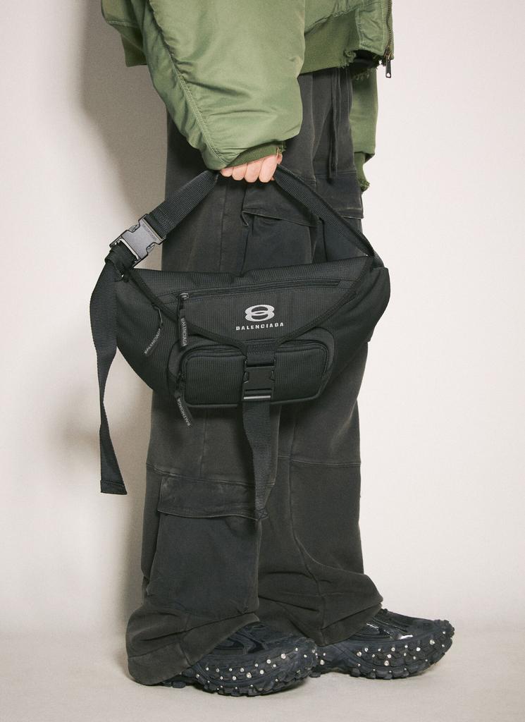 関税送料込み【Balenciaga】ユニティ ラージ ベルトバック BALENCIAGA】UNITY ラージ ベルトパック ボディバッグ