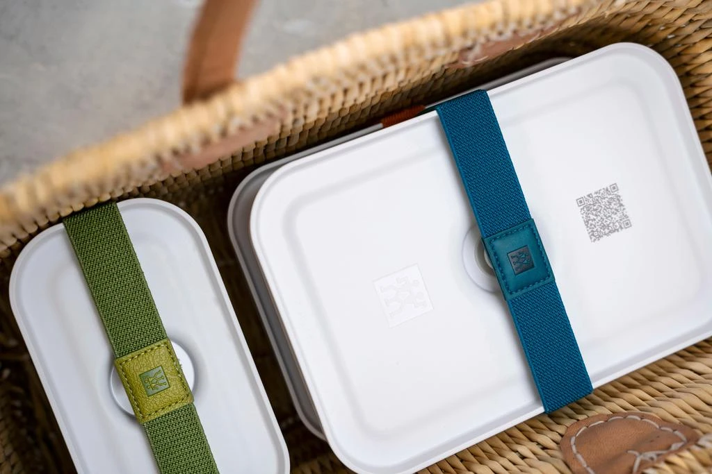 商品ZWILLING|Fresh & Save Plastic Lunch Box Set, Airtight Food Storage Container, Meal Prep Container, BPA-Free, White - Assorted sizes,价格¥401,第5张图片详细描述