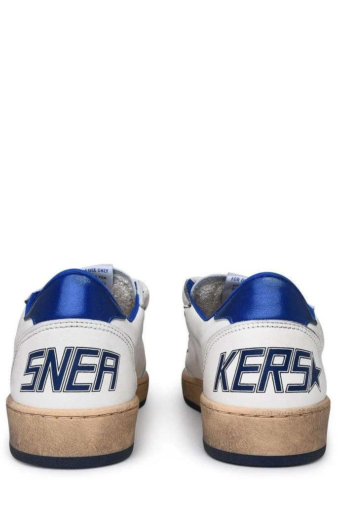 商品Golden Goose|Golden Goose Kids Ball Star Round Toe Sneakers,价格¥1541,第4张图片详细描述