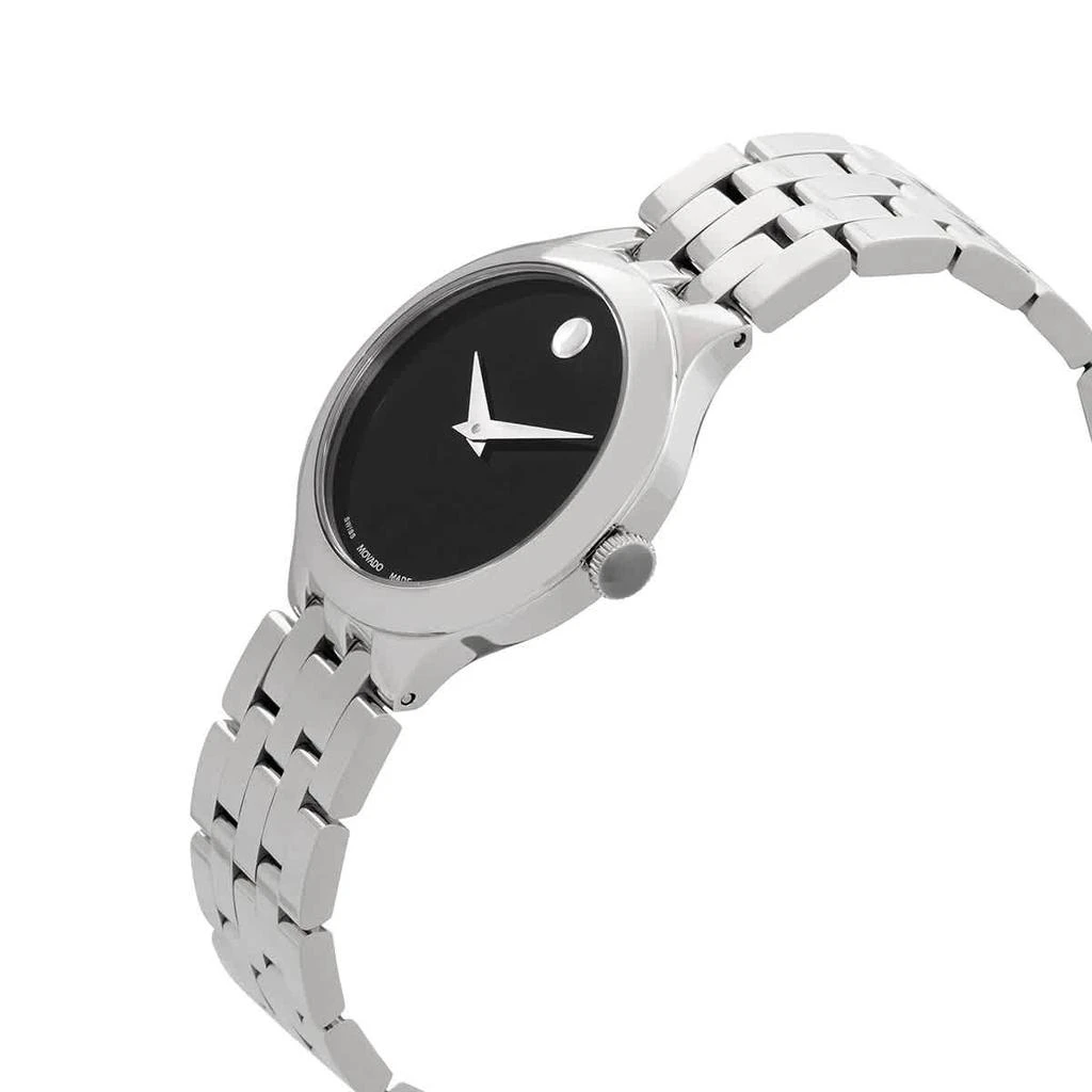 商品Movado|Veturi Quartz Black Museum Dial Ladies Watch 0607418,价格¥2316,第2张图片详细描述
