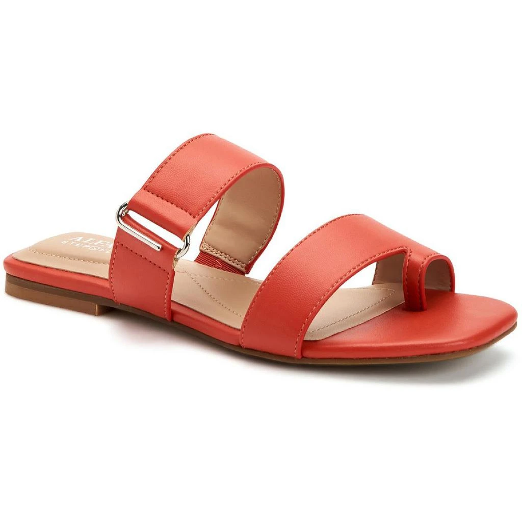 商品Alfani|Alfani Womens Baclinii Toe Loop Slip On Slides,价格¥54,第2张图片详细描述