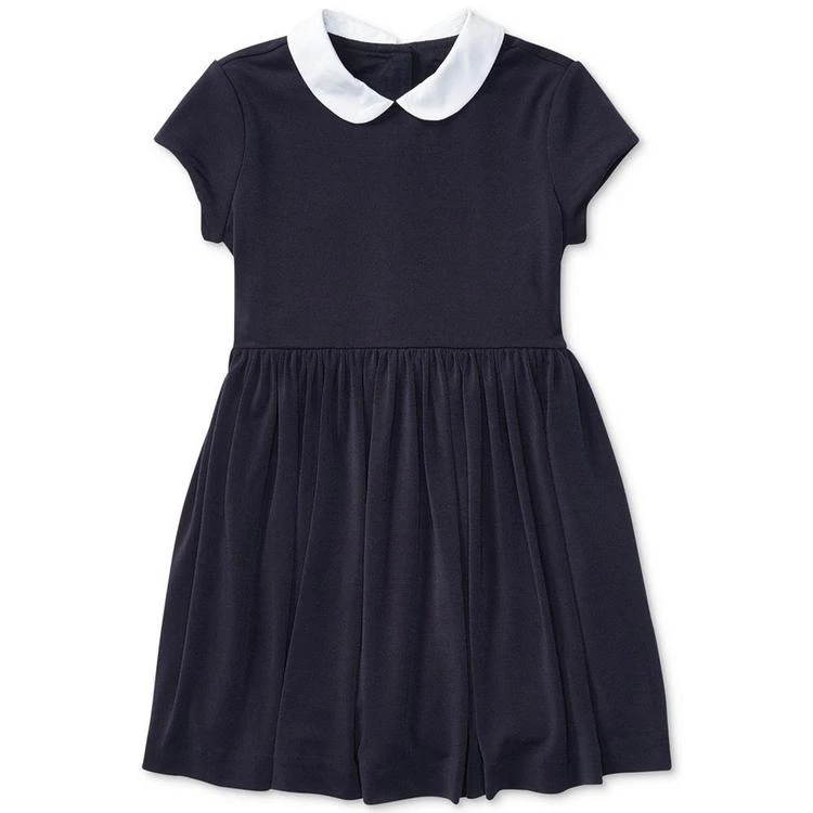 商品Ralph Lauren|Ralph Lauren Crepe Fit & Flare Dress, Toddler Girls,价格¥163,第1张图片