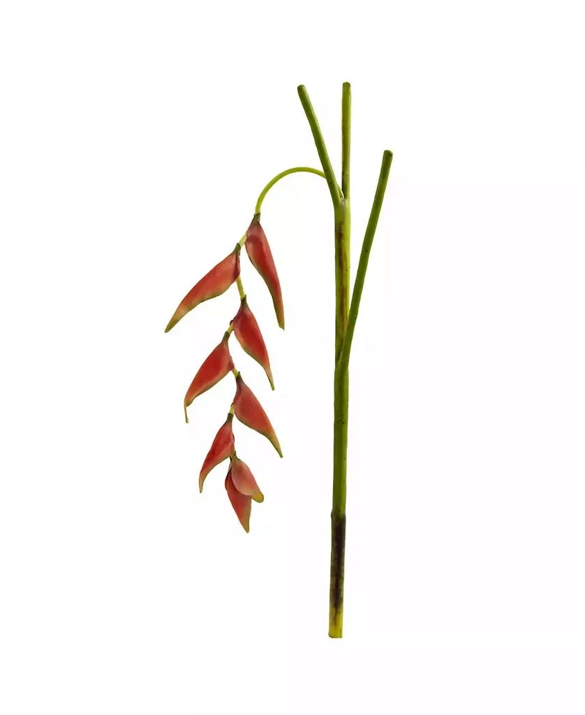 商品NEARLY NATURAL|31-In. Hanging Heliconia Artificial Flower, Set of 4,价格¥505,第1张图片