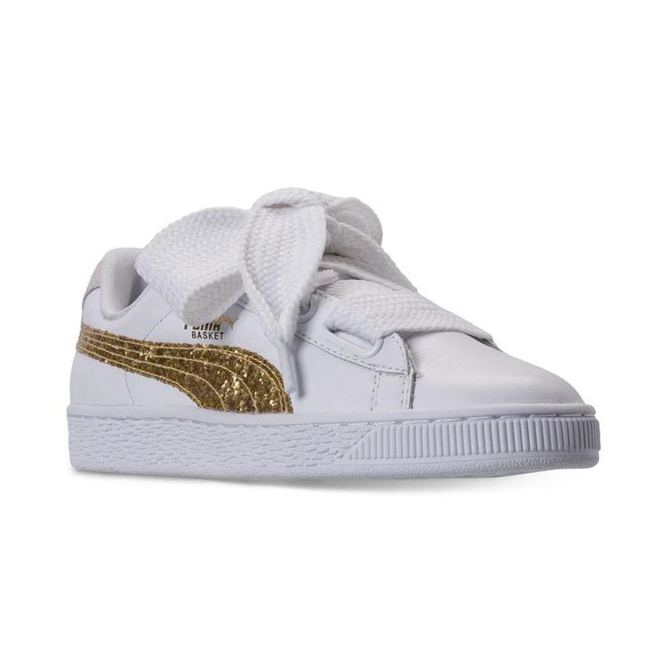 商品Puma|Heart 亮片丝带运动鞋,价格¥445,第1张图片