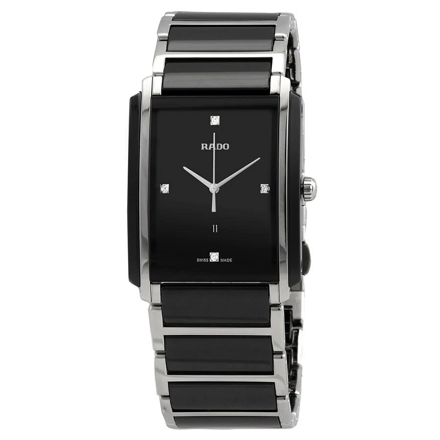 商品Rado|Integral Jubile Black Dial Black Ceramic Watch R20206712,价格¥13312,第1张图片