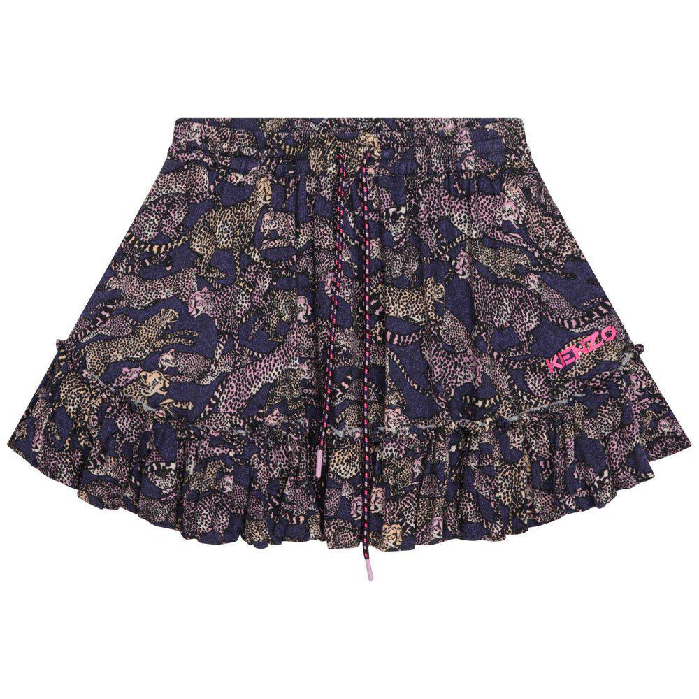 商品Kenzo|Kenzo Kids Printed Drawstring Mini Skirt,价格¥415-¥934,第1张图片