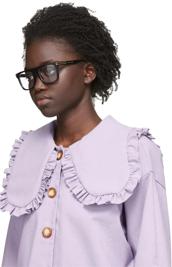 商品Marc Jacobs|Black Square Glasses,价格¥426,第4张图片详细描述