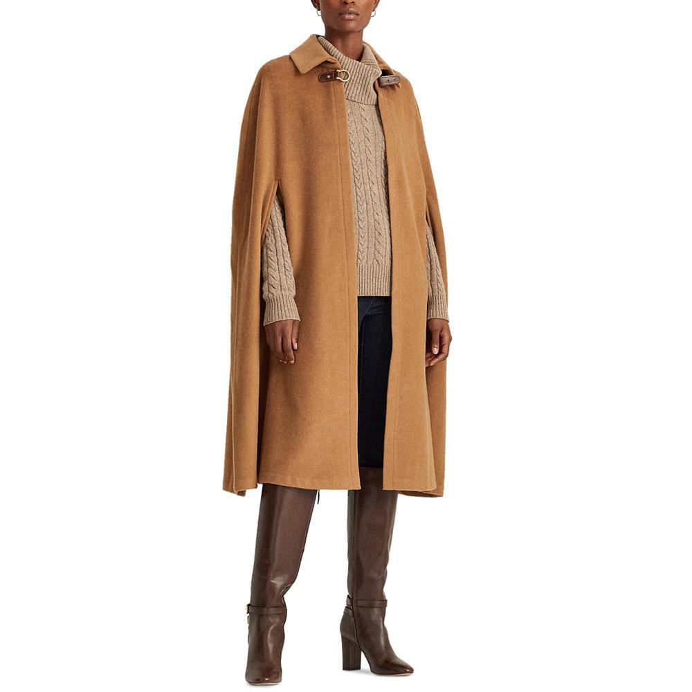商品Ralph Lauren|Women's Wool-Blend Cape,价格¥2280,第1张图片