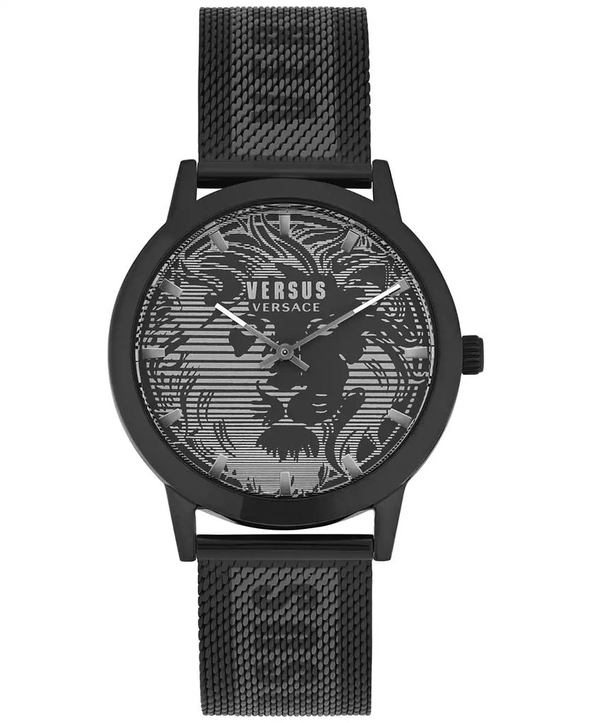 商品Versus Versace|Men's Barbes Domus Two-Tone Stainless Steel Mesh Bracelet Watch 40mm,价格¥1460,第1张图片