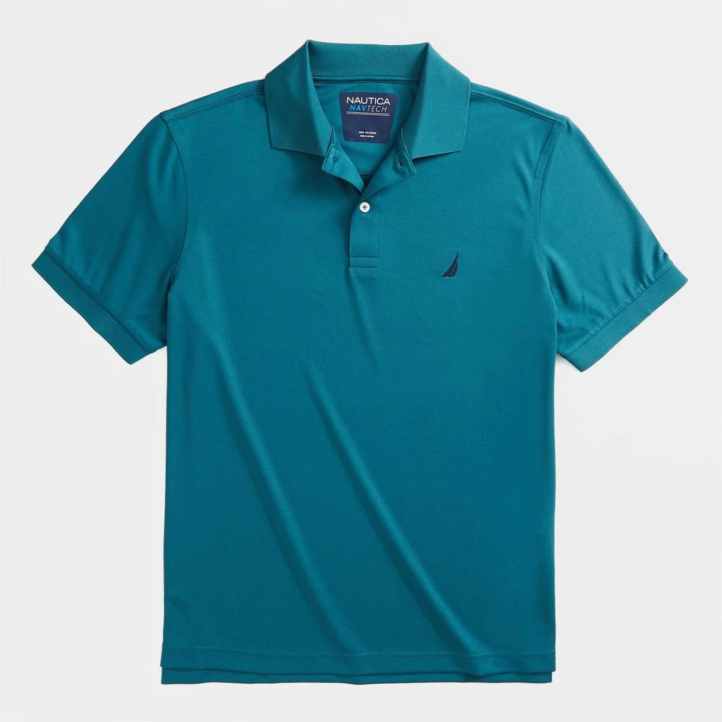 商品Nautica|男士经典版型Navtech Polo 衫 透气吸湿排汗 多款配色,价格¥162,第3张图片详细描述