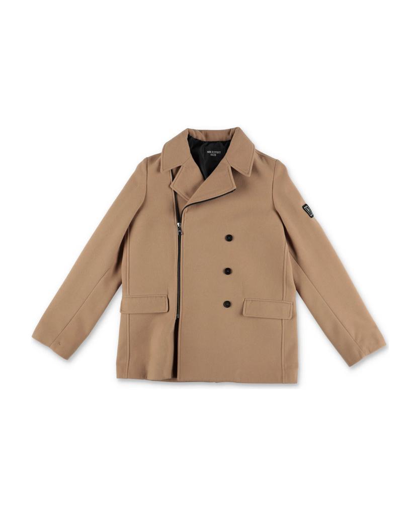 商品Neil Barrett|Neil Barrett Cappotto Beige In Panno,价格¥2325,第1张图片